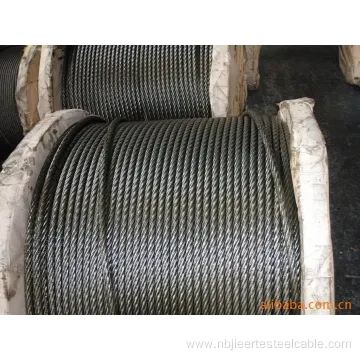 Ungalvanized Steel Rope 6x19 Iwrc